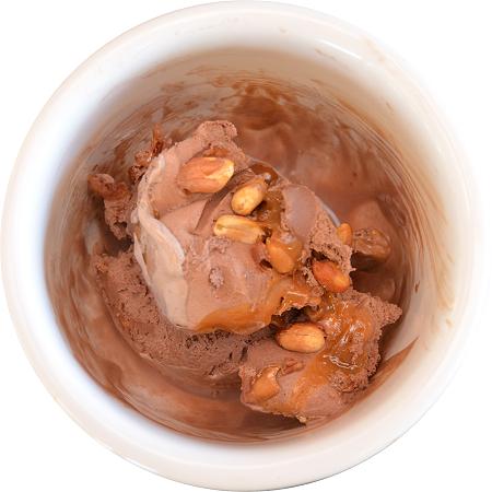 Chocolate Caramel Nut Ice Cream
