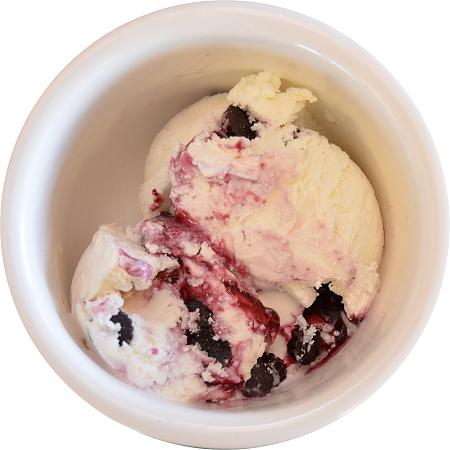 Raspberry Truffle Ice Cream