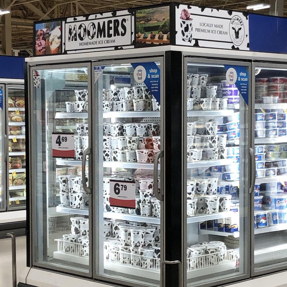 moomers icecream at Meijer 