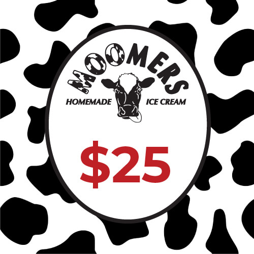 Moomers gift certificate