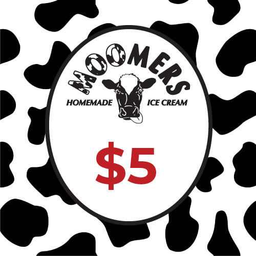 Moomers gift certificate